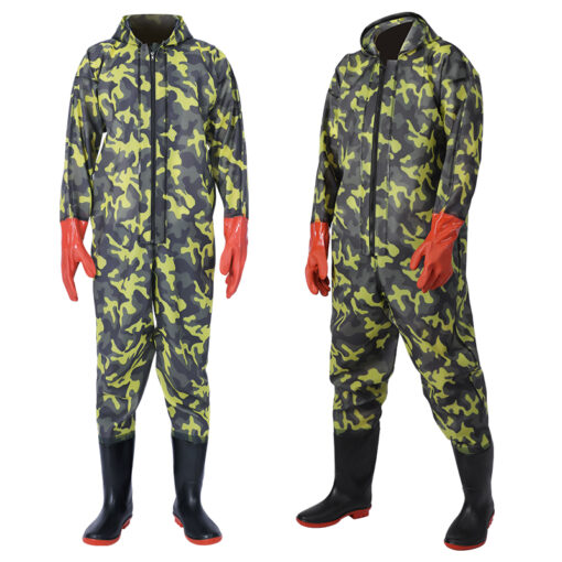 full body waders with gloves3