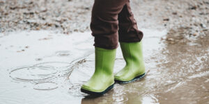 pvc rain boots